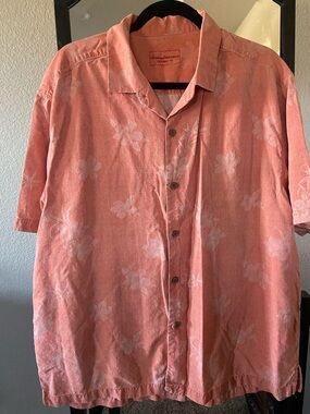 Tommy Bahama Floral Camp Collar Button-Down Shirt
